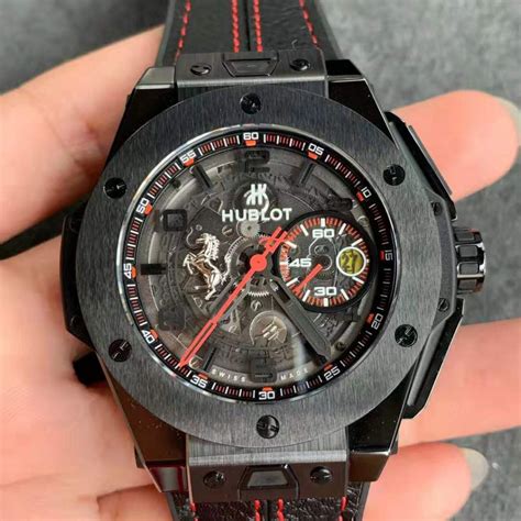 hublot ferrari edition first copy